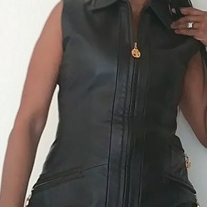 Beautiful Leather vest by Classiques for Nordstrom